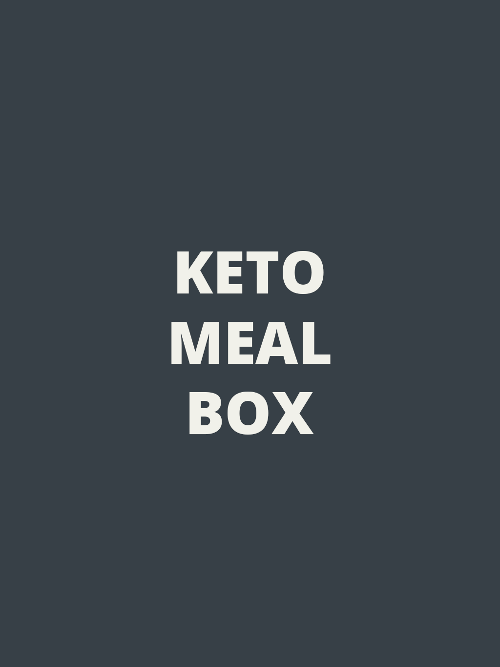 Meal Box | Keto Butter Chicken & Cauliflower